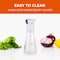 Commercial Chef Mixer Bottle 9 OZ Condiment, Salad Dressing Bottle With Push Button Mixer CH1569 - alternate 4